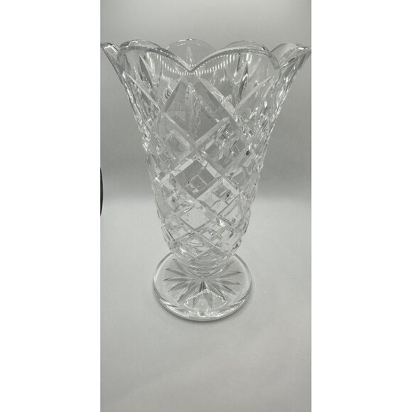 Waterford Crystal Vase 1991 75th Years Of Excellence Limited Edition 8.5" Tall - Picture 8 of 10